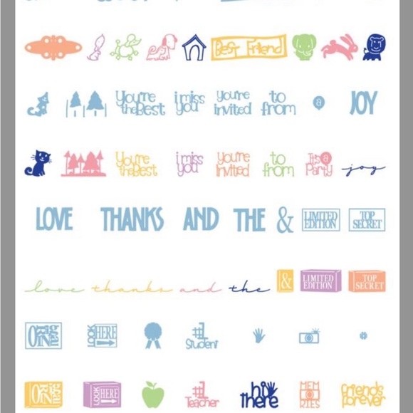 Cricut SAMPLER shape - Picture 3 of 11